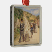 De Huwelijksmars (Huwelijksscène) Metalen Ornament (Rechts)