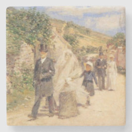 De Huwelijksmars (Huwelijksscène) Stenen Onderzetter