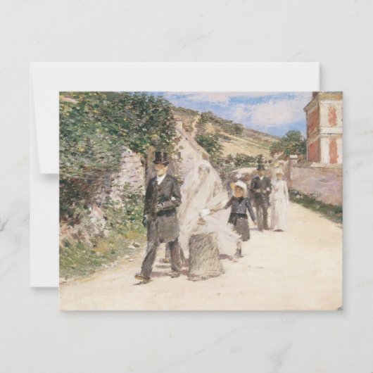 De huwelijksmars van Robinson,  Passen getrouwd (Voorkant)