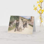 De huwelijksmars van Robinson,  Passen getrouwd Kaart (Gele Bloem)