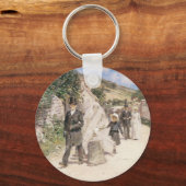 De huwelijksmars van Robinson,  Passen getrouwd Sleutelhanger (Voorkant)