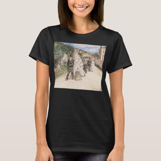 De huwelijksmars van Robinson, Passen getrouwd T-shirt (Voorkant)