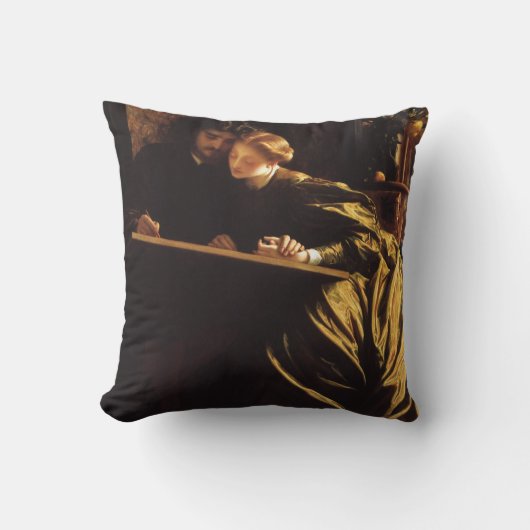 De huwelijksreis van de schilder van Lord Frederic Kussen (Voorkant)