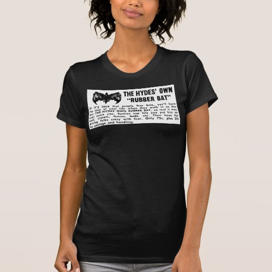 De Hydes Ewn Rubber Bat Grrly T-shirt (Voorkant)