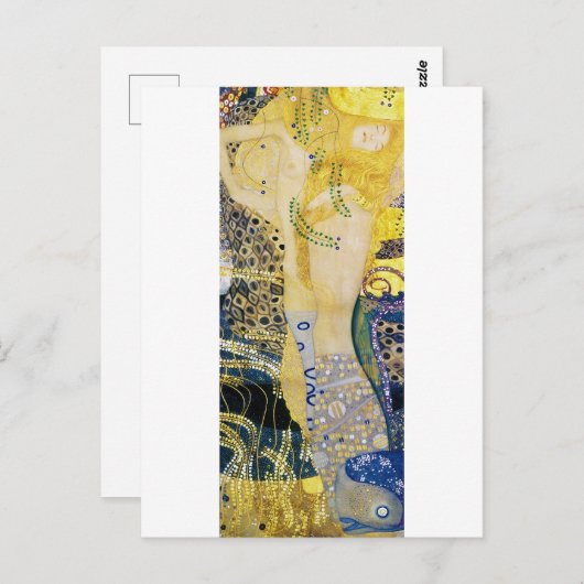 De Hydra, Gustav Klimt Briefkaart (Voorkant / Achterkant)