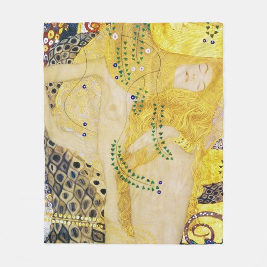 De Hydra, Gustav Klimt Fleece Deken (Voorkant)