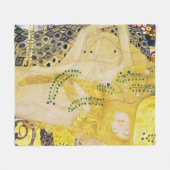 De Hydra, Gustav Klimt Fleece Deken (Voorkant (Horizontaal))