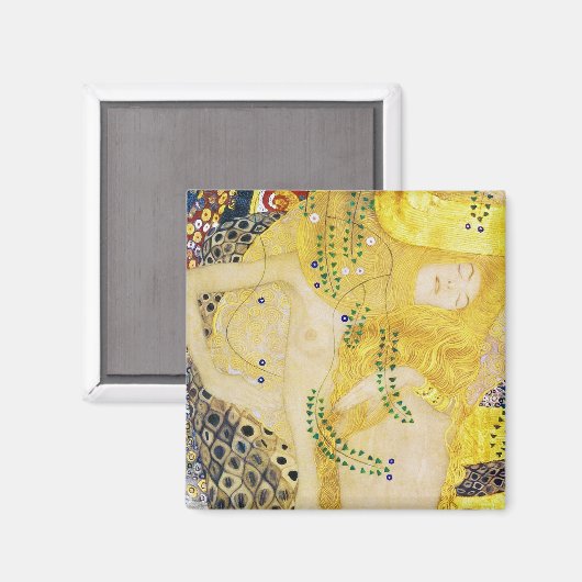 De Hydra, Gustav Klimt Magneet (Voorkant / Achterkant)