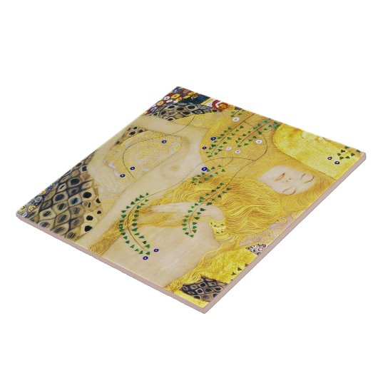 De Hydra, Gustav Klimt Tegeltje (Zijkant)
