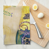 De Hydra, Gustav Klimt Theedoek (Quarter Fold)