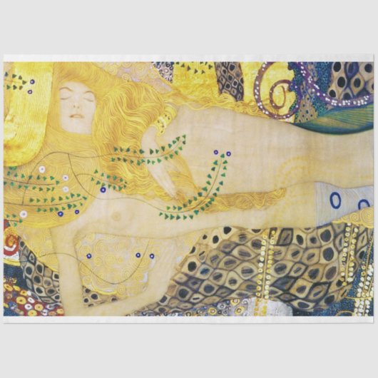 De Hydra, Gustav Klimt Tissuepapier (Voorkant)