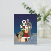 De Hymnes van Kerstmis Feestdagenkaart (Staand voorkant)