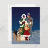 De Hymnes van Kerstmis Feestdagenkaart (Voorkant / Achterkant)