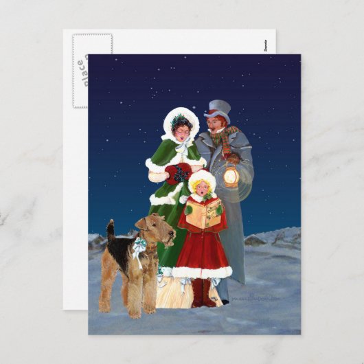 De Hymnes van Kerstmis Feestdagenkaart (Voorkant / Achterkant)