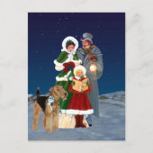 De Hymnes van Kerstmis Feestdagenkaart (Voorkant)