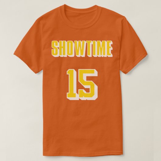 De hype is echt zijn SHOWTIME in KC T-shirt (Design voorkant)