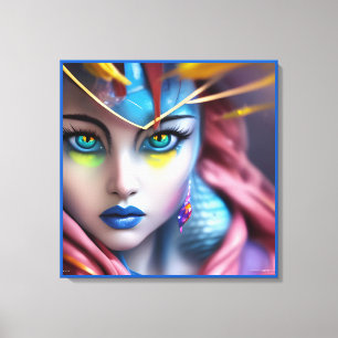 De Hypnotist Canvas Afdruk