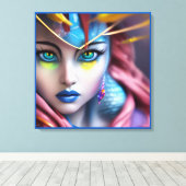 De Hypnotist Canvas Afdruk (Insitu (Houten vloer))