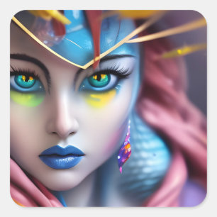 De Hypnotist Vierkante Sticker