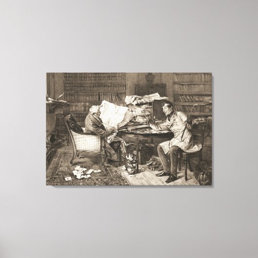 De hypotheek 1899 canvas afdruk (Voorkant)