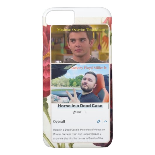 De Hyrule Castle Collage iPhone Case (Achterkant)