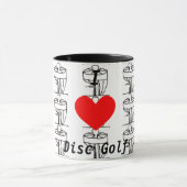 De I & Disk Golf-koffie-mok Mok (Midden)