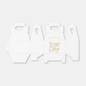 De I do Crech | Weddenschap wit + goud Bedankdoosjes (Uitgevouwen)