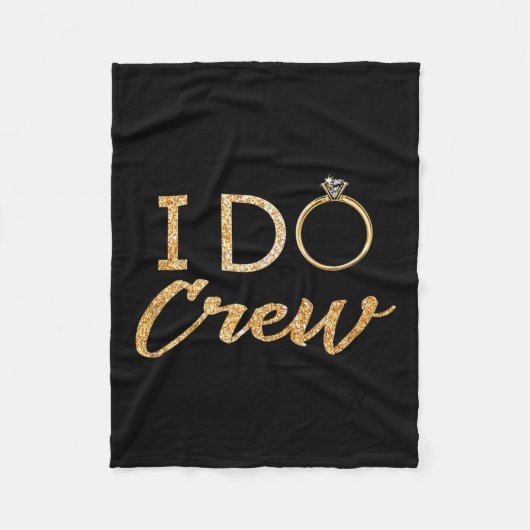 De I Do Crew Fleece Deken (Voorkant)
