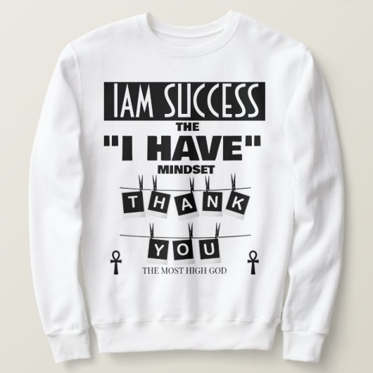 DE I HAVE-MENTALITEIT TRUI (Design voorkant)