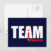 De i in TEAM Briefkaart (Voorkant / Achterkant)