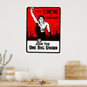 De I.W.W. - Afdrukken Poster (Keuken)