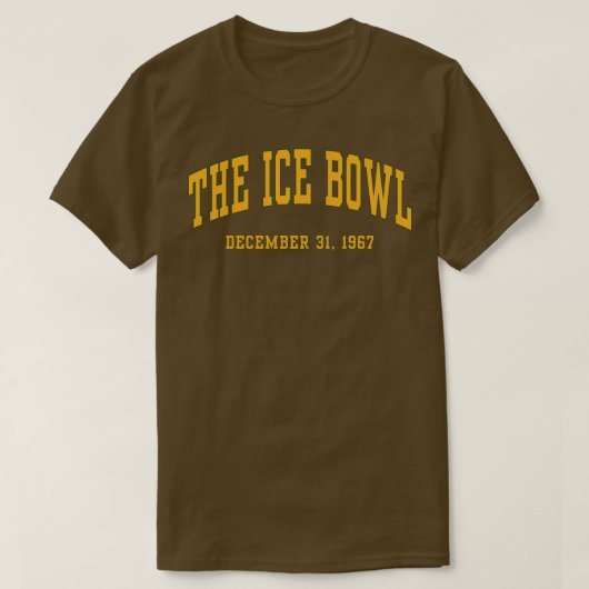 De Ice Bowl T-shirt (Design voorkant)