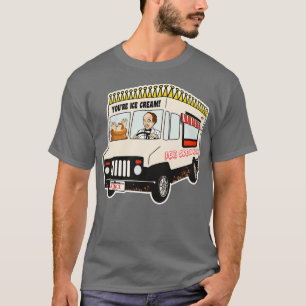 De Ice Cream Man Truck Clint Howard T-shirt