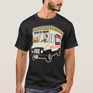 De Ice Cream Man Truck Clint Howard T-shirt
