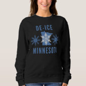 De-ICE Minnesota anti-ijsprotest Trui (Voorkant)