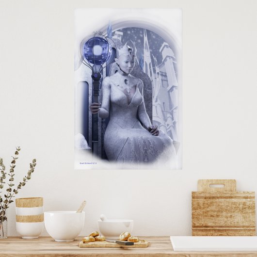 De Ice Queen Poster (Keuken)