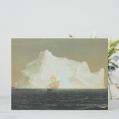 De Iceberg (door de Frederic Edwin Church) Kaart (Staand voorkant)