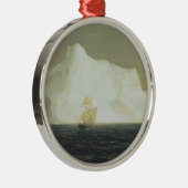 De Iceberg (door de Frederic Edwin Church) Metalen Ornament (Rechts)