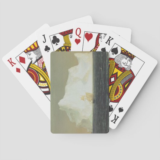 De Iceberg (door de Frederic Edwin Church) Pokerkaarten (Achterkant)