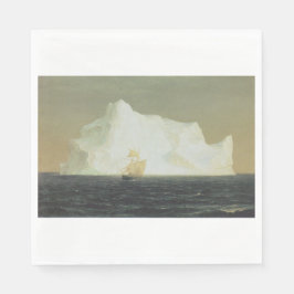 De Iceberg (door de Frederic Edwin Church) Servet