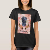 De Iced Coffee Tarot Kaart Relaxed T-shirt (Voorkant)