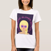 DE ICONEC BLONDE SCHOONHEID T-SHIRT (Voorkant)