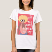 DE ICONEC BLONDE SCHOONHEID T-SHIRT (Voorkant)