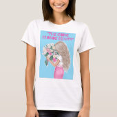 DE ICONISCHE BLONDE SCHOONHEID T-SHIRT (Voorkant)