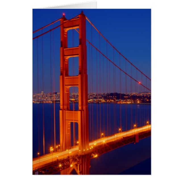 De iconische brug met San Francisco (Voorkant)