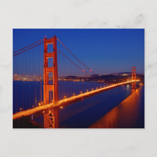 De iconische brug met San Francisco Briefkaart (Voorkant)