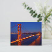 De iconische brug met San Francisco Briefkaart (Staand voorkant)