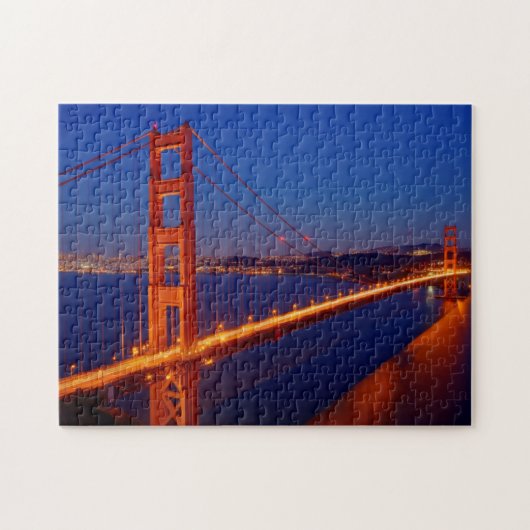 De iconische brug met San Francisco Legpuzzel (Horizontaal)