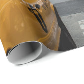 De iconische Cabines van de Taxi van de Stad van Cadeaupapier (Rol Hoek)