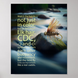 De Iconische Elandhaar Schietmot Vlieg Poster
